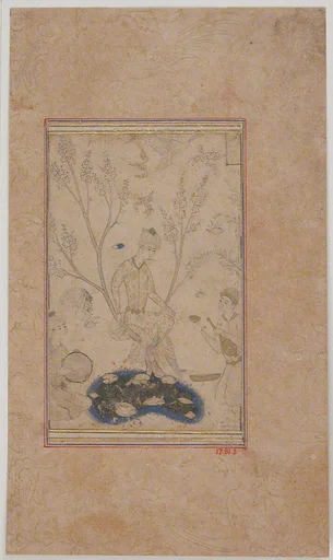 A Gentleman with His Musicians