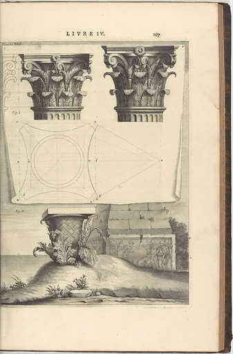 Les dix livres d'Architecture de Vitruve, corrigez et traduits nouvellement en François, avec notes & de figures