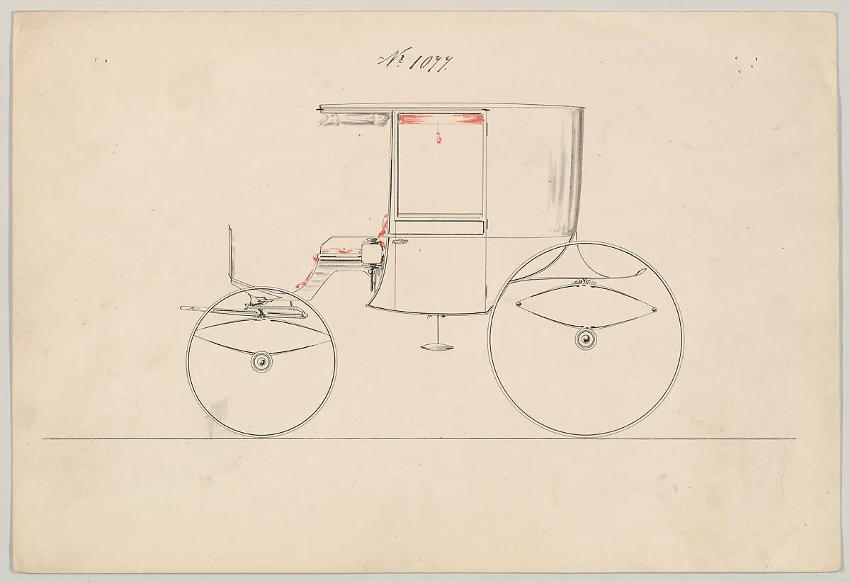 Design for Rockaway, no. 1077 — Brewster & Co.