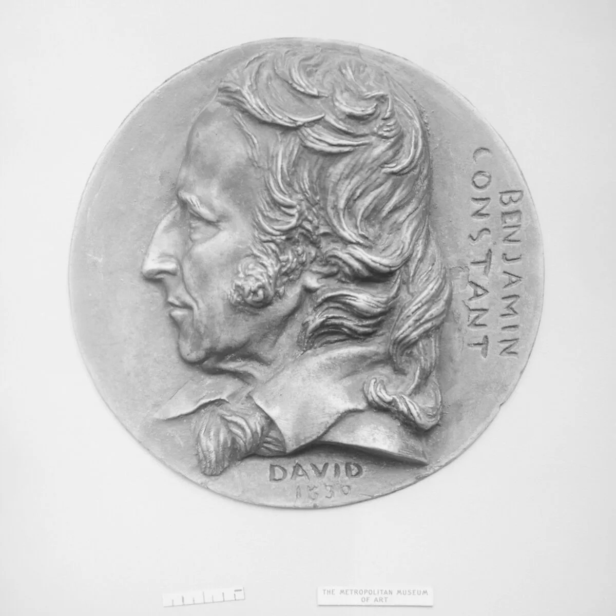 Henri Benjamin Constant de Rebecque (1767–1830), Swiss-French political writer and politician — Pierre Jean David d'Angers