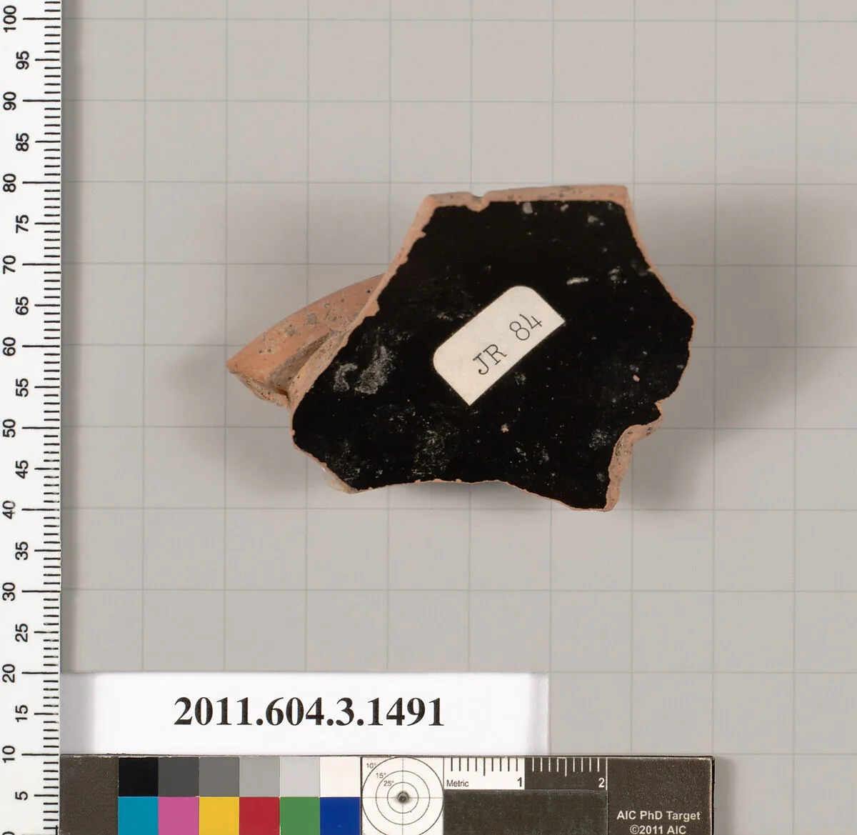 Terracotta fragment of a skyphos (deep drinking cup) — Unknown