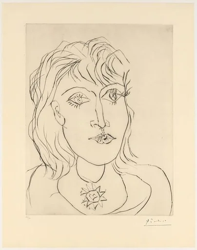 Dora Maar with a Necklace