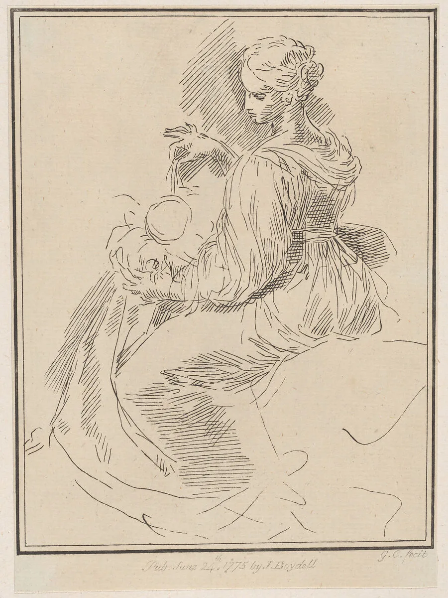 Madonna and Child — John Boydell|Giuseppe Canale