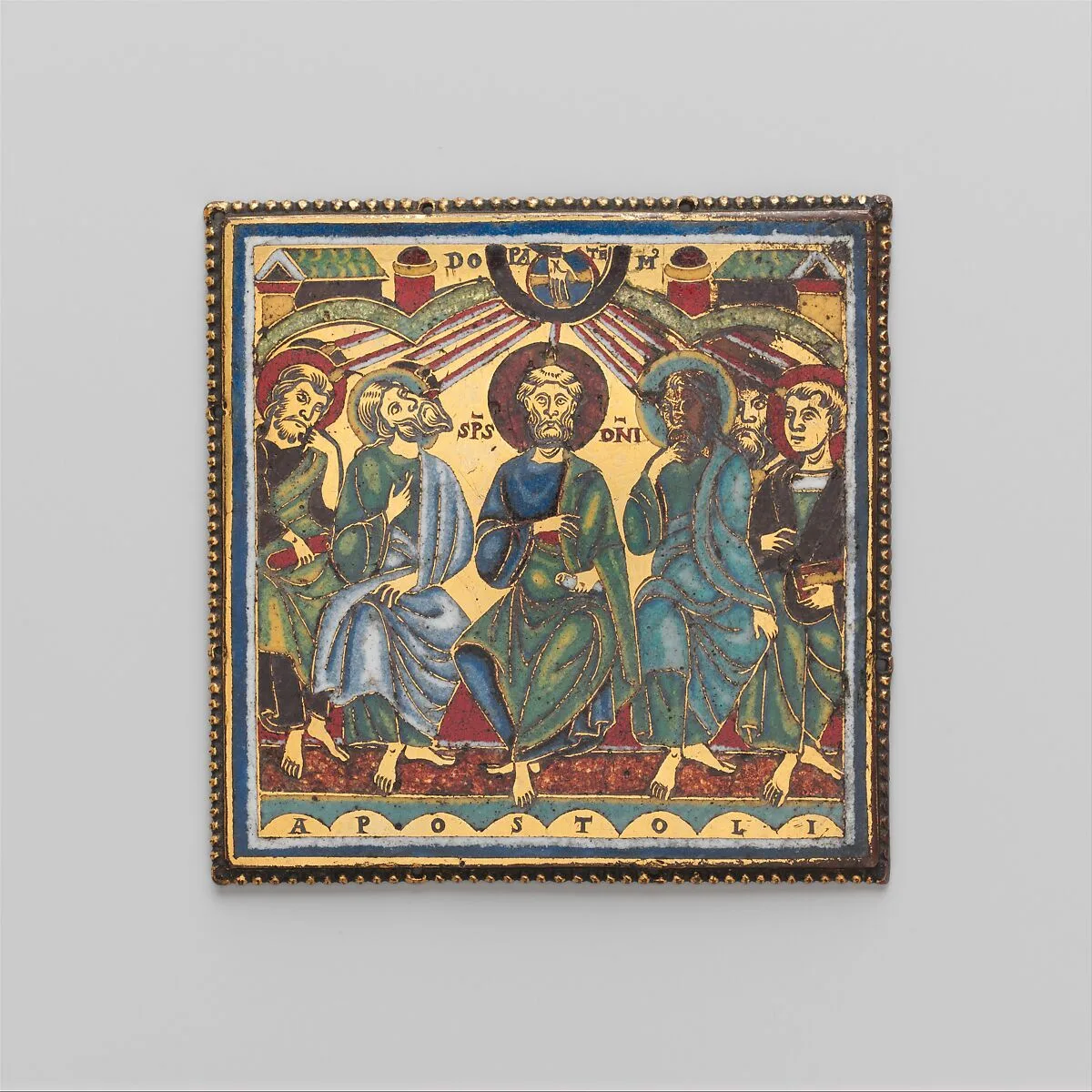 Plaque with the Pentecost — Unknown