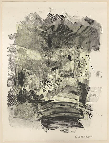 Lawn — Universal Limited Art Editions|Robert Rauschenberg