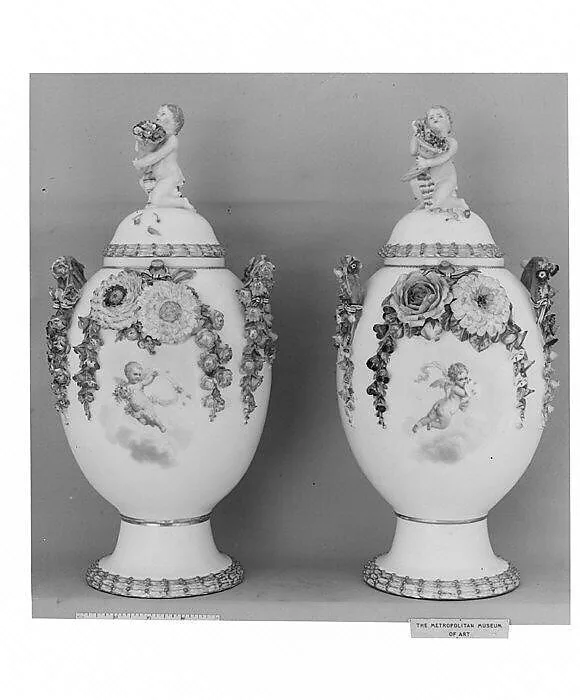 Pair of vases — Royal Porcelain Manufactory