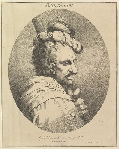 Bardolph, from "Twelve Characters from Shakespeare"