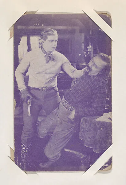 Hoot Gibson from Western Stars or Scenes Exhibit Cards series (W412) — Unknown