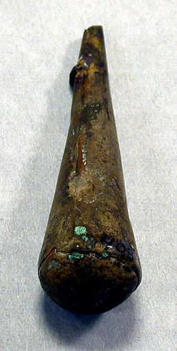 Hammered Silver Cone Ornament