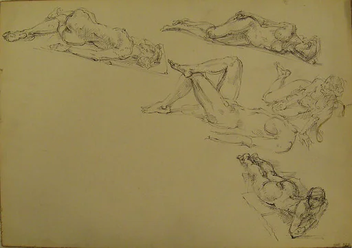 Untitled (female nude studies)