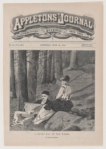 A Quiet Day in the Country (from "Appleton's Journal," Vol. III)