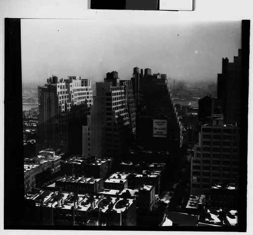[Cityscape with Step-Back Buildings, New York City]