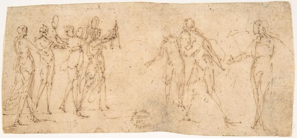Procession of Musicians — Francesco Allegrini