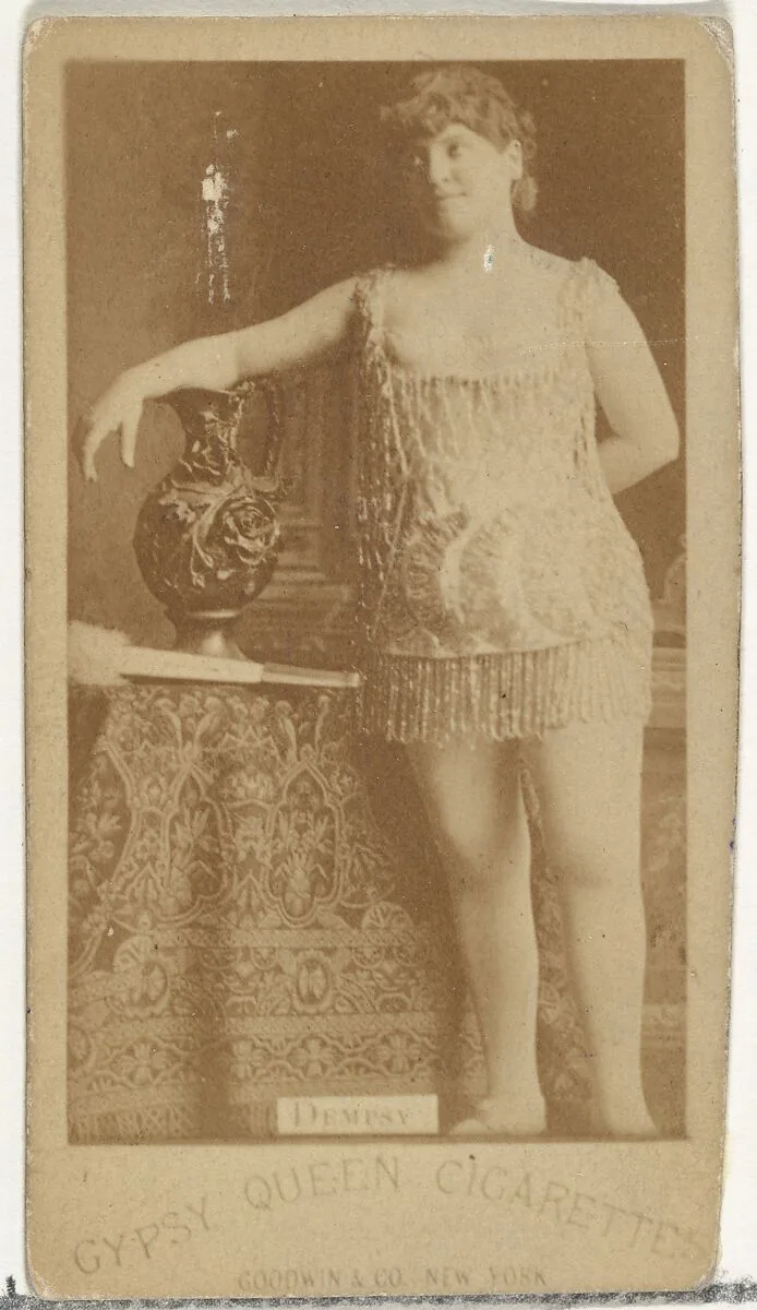 Dempsy, from the Actors and Actresses series (N171) for Gypsy Queen Cigarettes — Goodwin & Company
