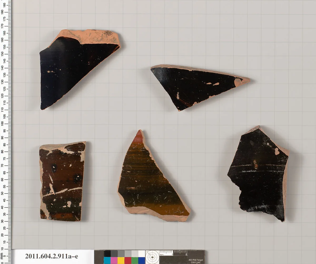 Terracotta fragments of bell-kraters (bowls for mixing wine and water)? — Unknown