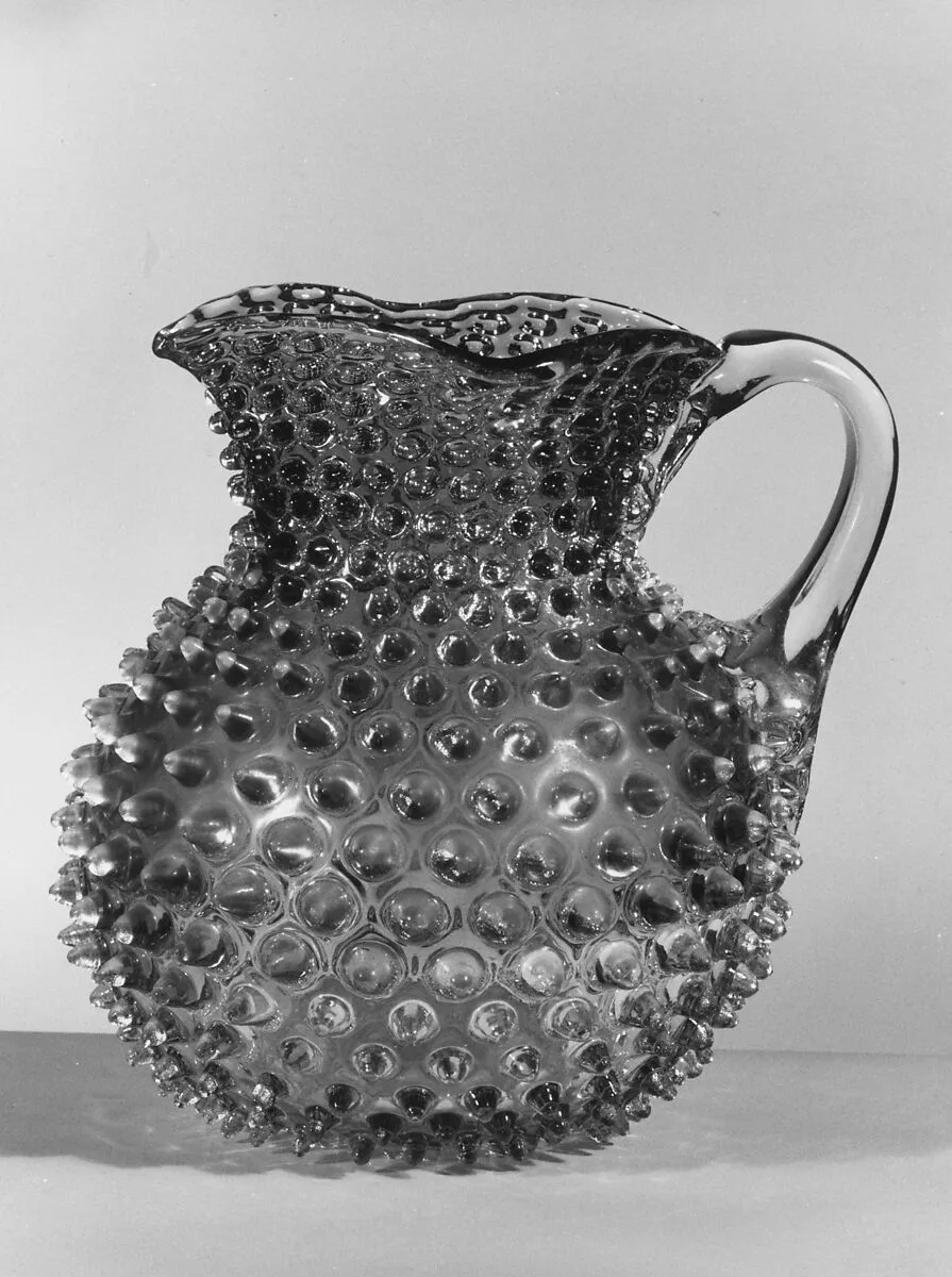 Hobnail Pitcher — Hobbs, Brockunier and Company