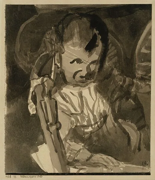 Sketch of Felix Klee — Paul Klee