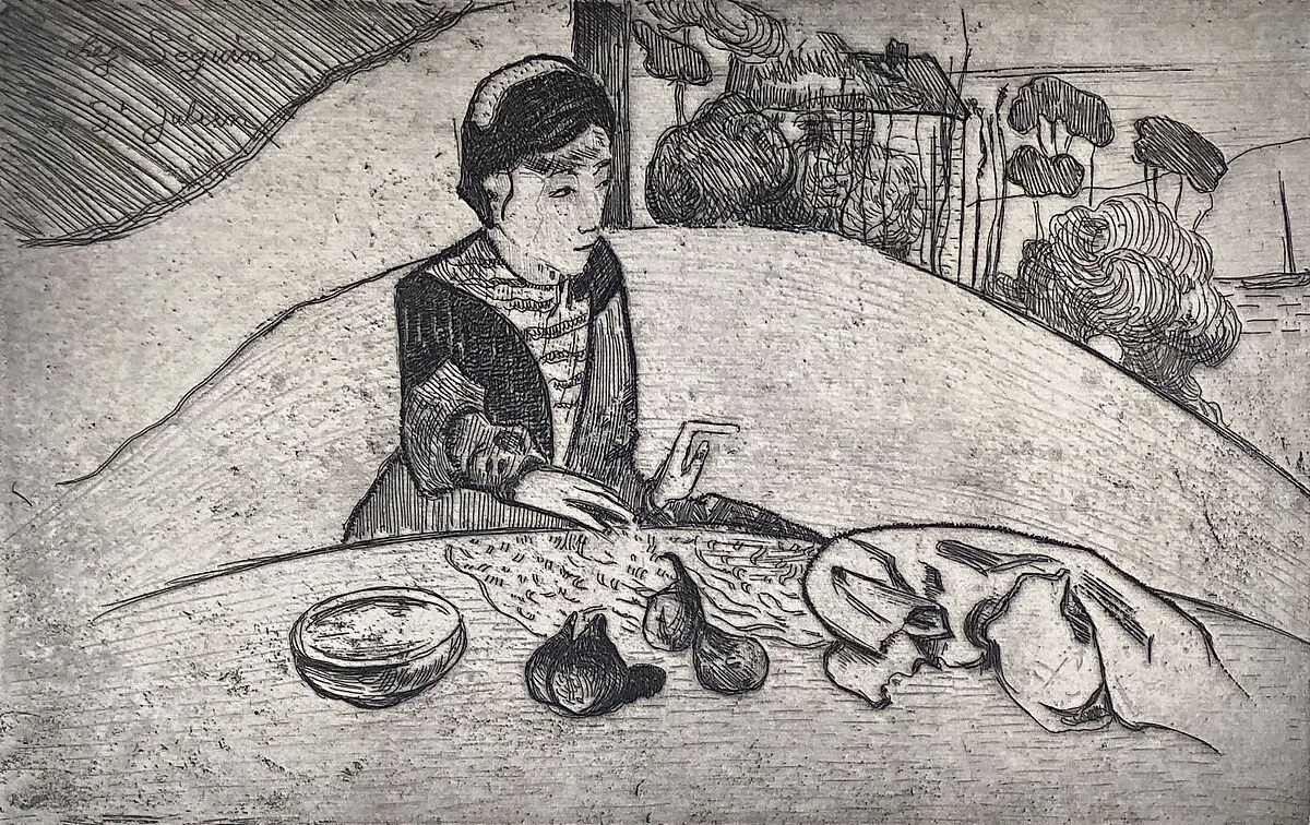 Woman with Figs — Paul Gauguin