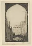 View from the Gate, Tetuan — James McBey
