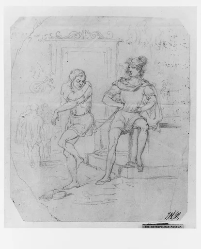 Scene from Literature (from McGuire Scapbook)