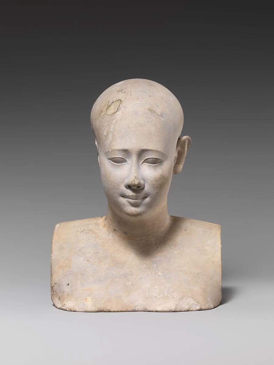 Bust of a priestly figure — Unknown