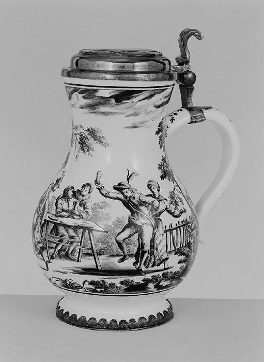 Tankard — Vienna|Claudius Innocentius Du Paquier period