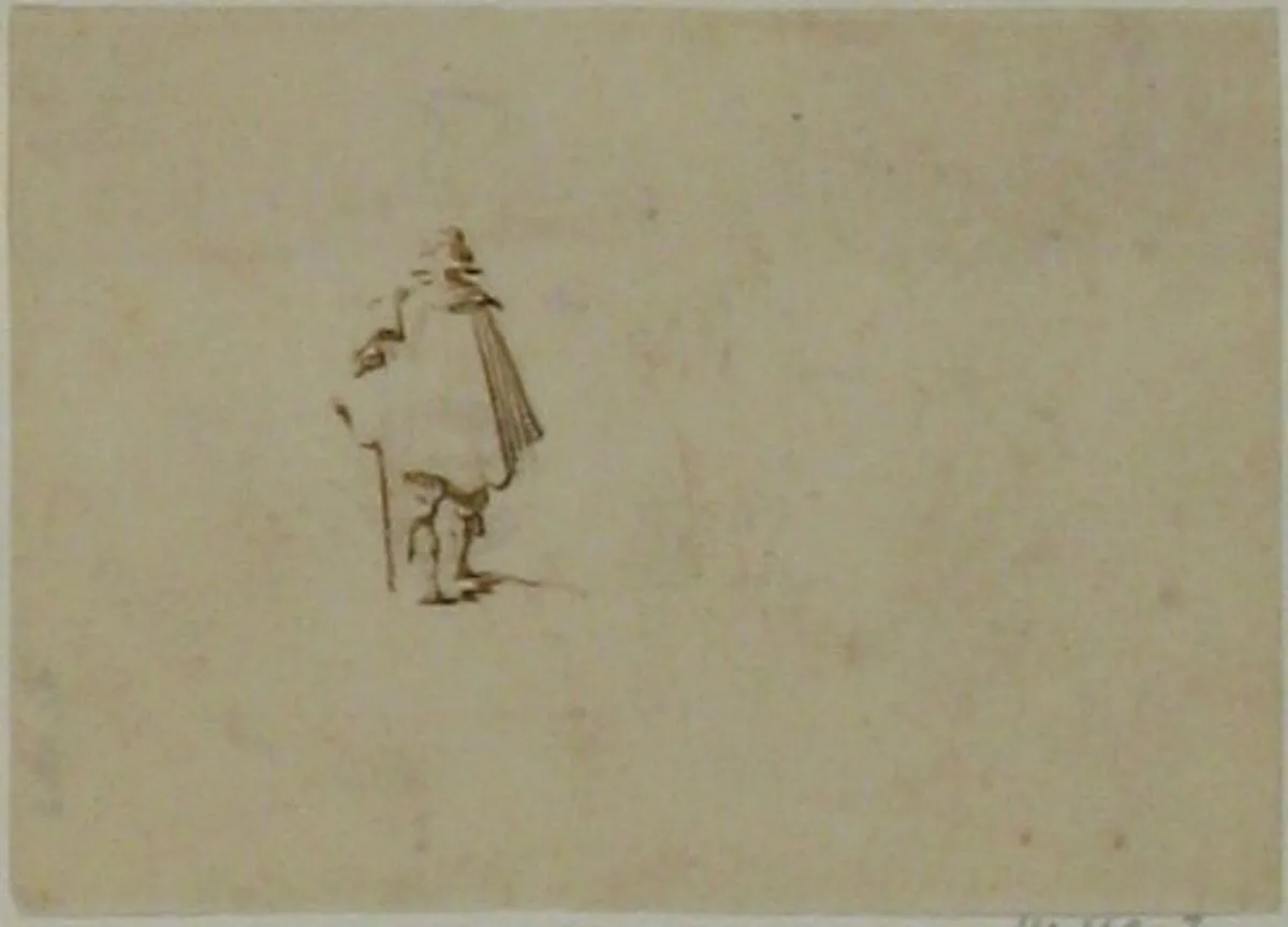 A Traveler — Jacques Callot