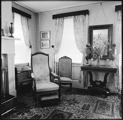 [6 Interior Views of Parlor]