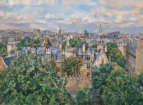 View of the Museum of Cluny — Jacques Hartmann
