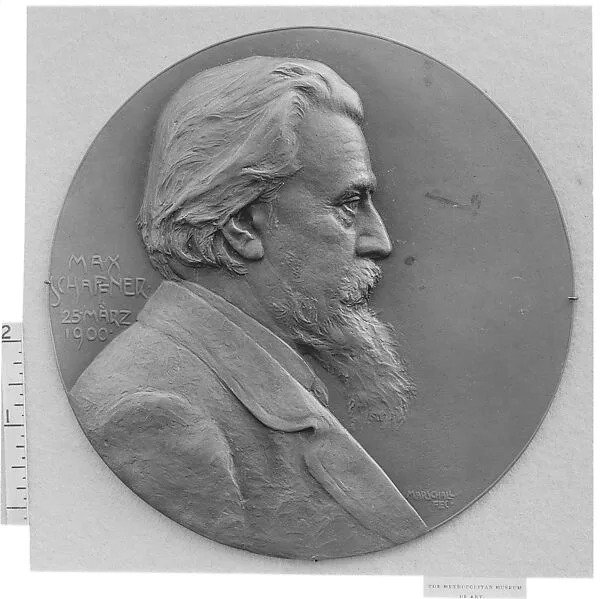 Portrait of Max Schaffner — Rudolph Ferdinand Marschall