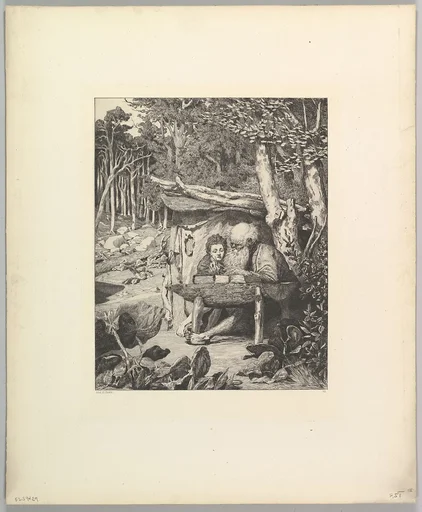 Simplici Schreibstunde, from the series Intermezzi