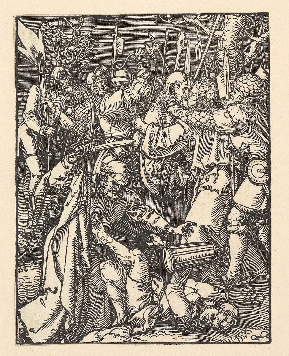 The Betrayal of Christ, from "The Small Passion" — Albrecht Dürer
