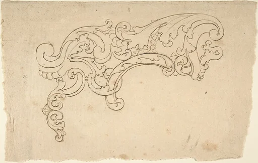 Design of Scroll (Part of a Cartouche ?)