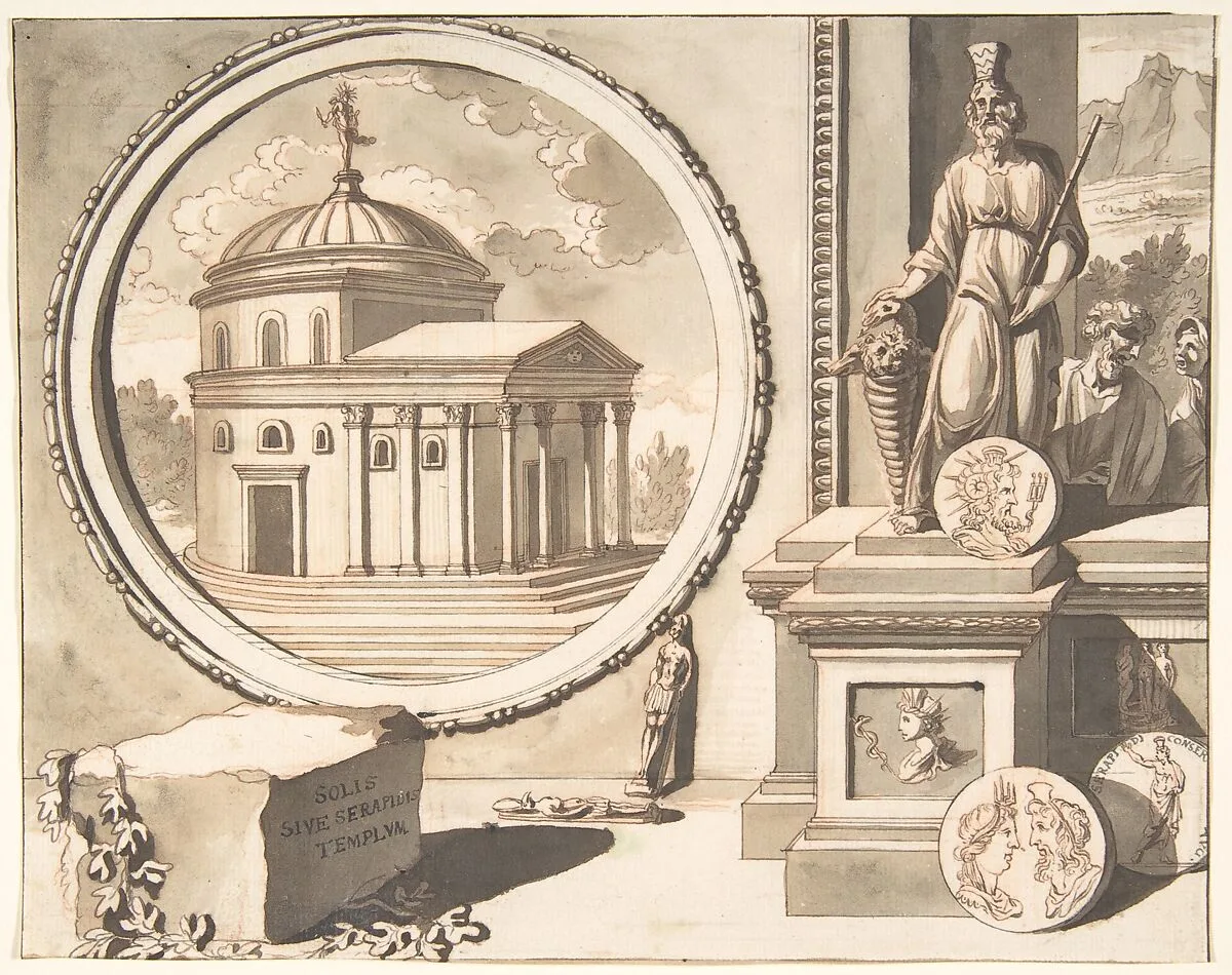A Recontruction of the So-Called Temple of Serapidis — Jan Goeree
