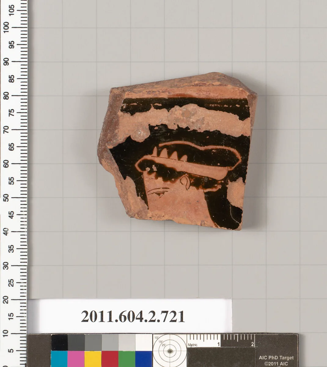 Terracotta fragment of a calyx-krater (bowl for mixing wine and water) — Unknown