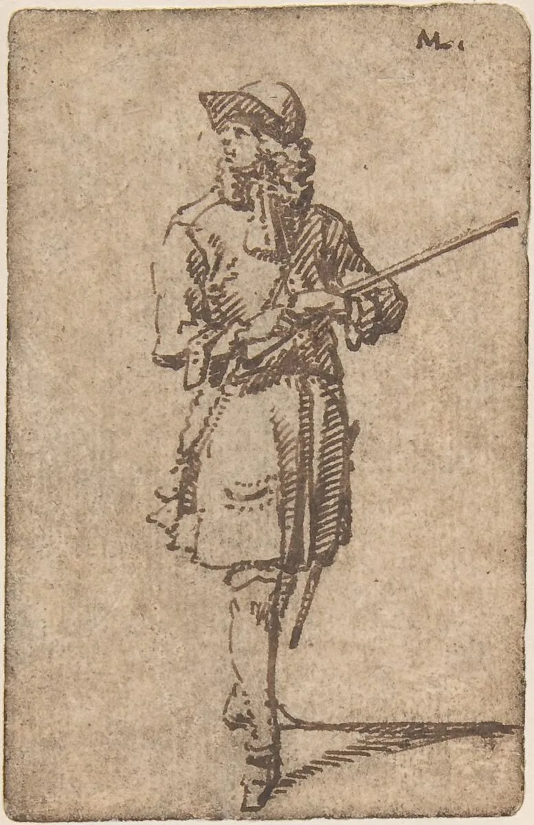 A Sportsman with a Gun — Marcellus Laroon the Elder