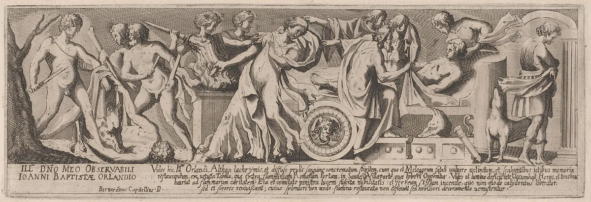 The Death of Meleager — Bernardino Capitelli