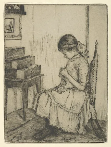 Darning — Ernest Haskell