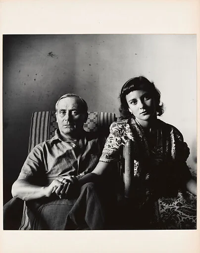Miró and His Daughter, Dolores, Tarragona, Spain