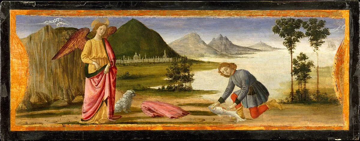 Tobias and the Angel — Davide Ghirlandaio (David Bigordi)