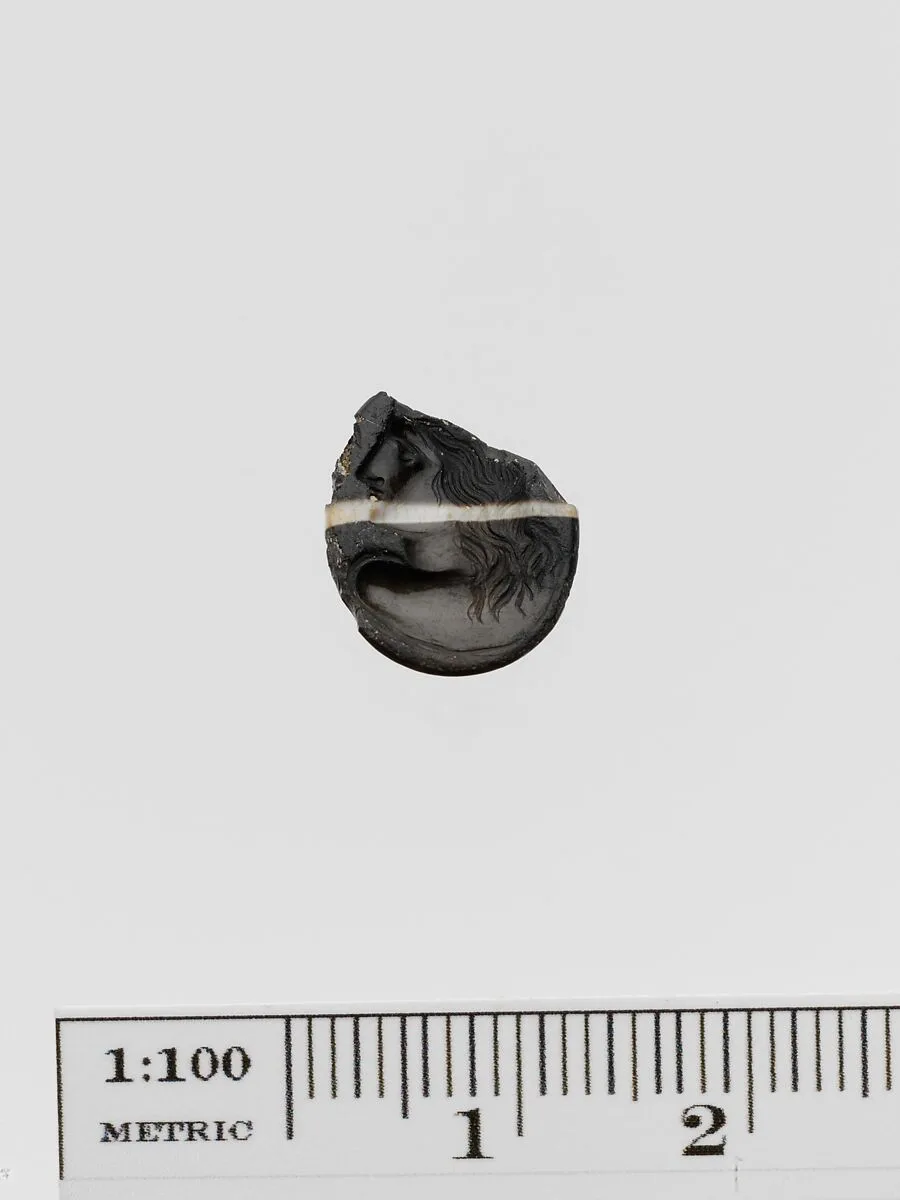 Agate ring stone — Unknown