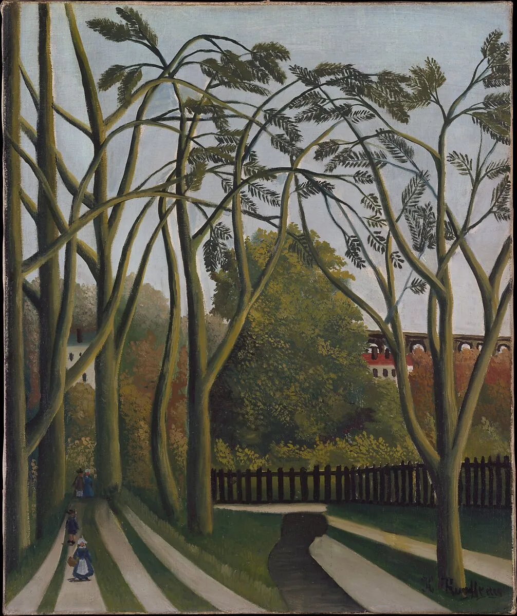 The Banks of the Bièvre near Bicêtre — Henri Rousseau (le Douanier)