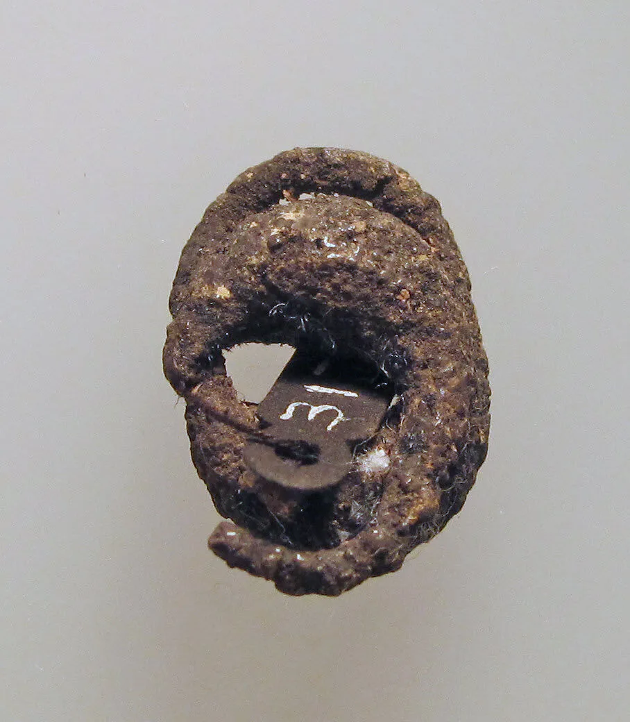 Earrings corroded together — Unknown