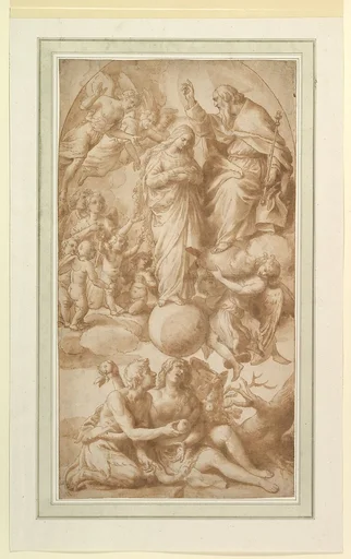 Allegory of the Immaculate Conception with the Fall of Man