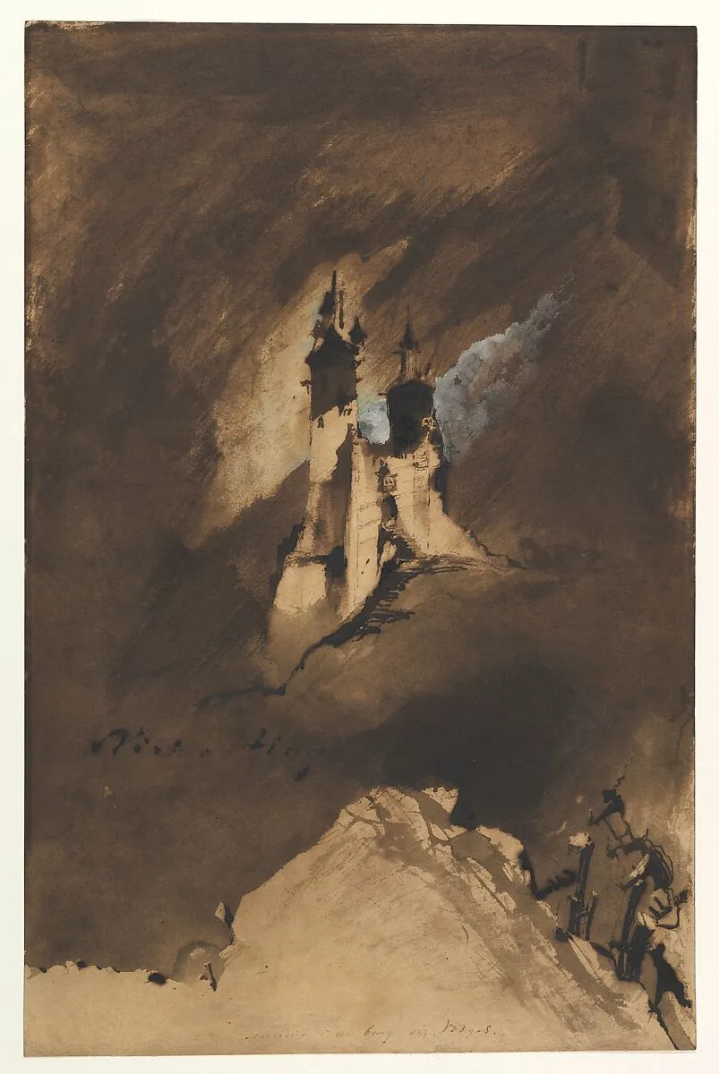 Souvenir of a Castle in Vosges — Victor Hugo