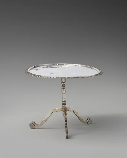 Miniature tilt-top table