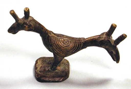 Gold Weight: Janus Bird