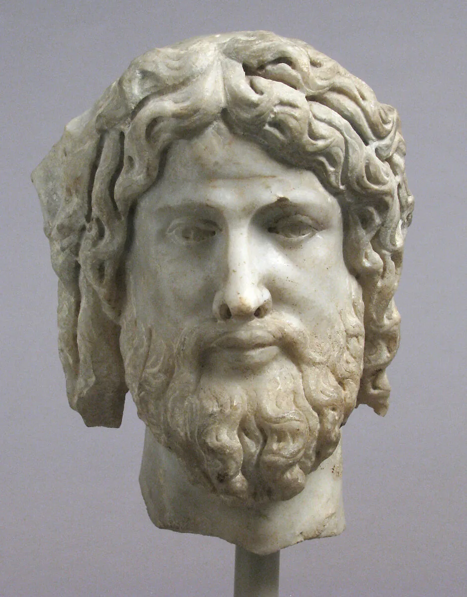Head of Christ or Zeus — Unknown