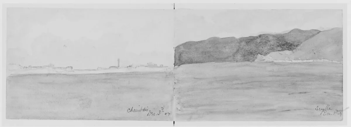 Scylla, 1904 (from Sketchbook) — Mary Newbold Sargent
