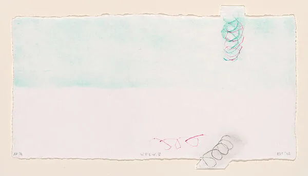 When Pressure Exceeds Weight, V — Richard Tuttle|Universal Limited Art Editions|Universal Limited Art Editions
